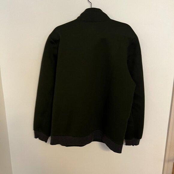 The North Face Thermal 3D Knit Spandex Zip Jacket Green NF0A2TDD Mens Large - Picture 2 of 6